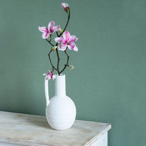 Zijden kunstbloemen boeket Featherlight Florals