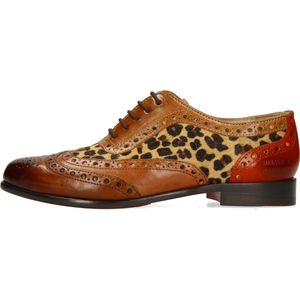 Melvin & Hamilton Selina 56 Oxford-stof voor dames, Bruin