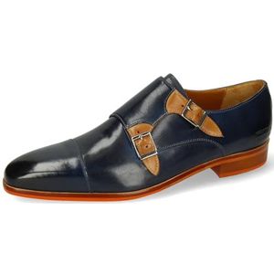 Melvin & Hamilton Lewis 52 Monk-Strap Loafer Heren, Blauw