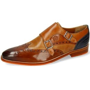 Melvin & Hammilton Martin 2 zakelijke schoenen voor heren, halfhoge schoenen, glad leer, Crust Wood, 47 EU