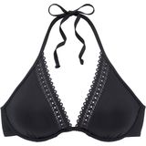 s.Oliver Bügel-Bikini-Top »Aiko«, mit Häkeloptik