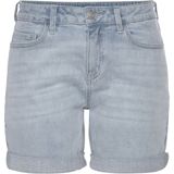 Vivance Jeansshort met subtiele wassing, bermuda’s om op te rollen, korte broek met stretch