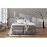 Guido Maria Kretschmer Home&Living Boxspringbett "Wehma", inkl. Topper in 3 verschiedenen Matratzen, auch in Samtstoff