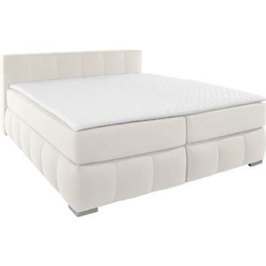 Guido Maria Kretschmer Home&Living Boxspringbett »Chelles«, inkl. Topper, in XXL- Überlänge 220 cm, Unterbox mit feine Wölbung
