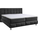 andas Boxspringbett "Salo XXL", in Samtoptik oder Struktur, 6 Breiten in Überlänge 220cm, 4 Härtegrade