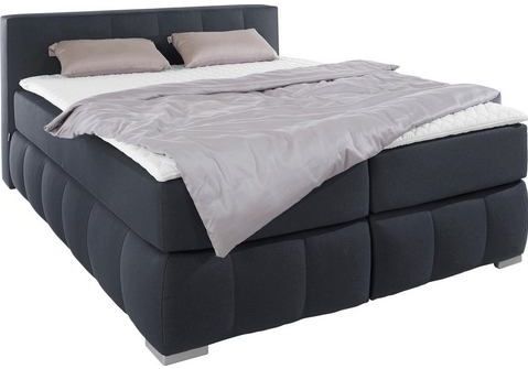 Guido Maria Kretschmer Home&Living Boxspringbett "Chelles", inkl. Topper, in XXL- Überlänge 220 cm, Unterbox mit feine Wölbung
