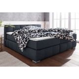 Guido Maria Kretschmer Home&Living Boxspringbett "Chelles", inkl. Topper, in XXL- Überlänge 220 cm, Unterbox mit feine Wölbung