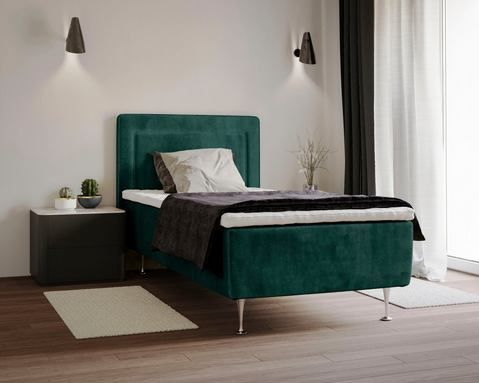 INOSIGN Boxspringbett "Hacer", Topper, H2 oder H3 und in Breiten 70,80,90,120,140,160,180 wählbar