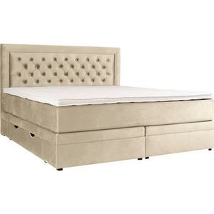 Leonique Boxspringbett »Julien«, mit Taschenfederkernmatratze