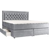 Leonique Boxspringbett "Julien", mit Taschenfederkernmatratze