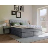 Leonique Boxspringbett "Julien", mit Taschenfederkernmatratze