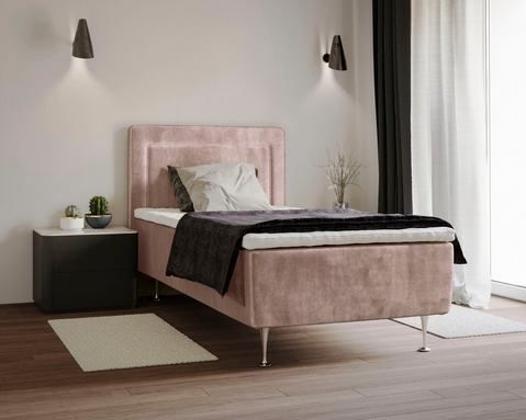 INOSIGN Boxspringbett "Hacer", Topper, H2 oder H3 und in Breiten 70,80,90,120,140,160,180 wählbar