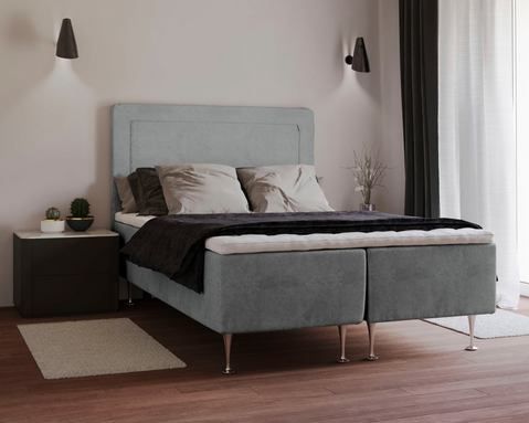 INOSIGN Boxspringbett "Hacer", Topper, H2 oder H3 und in Breiten 70,80,90,120,140,160,180 wählbar
