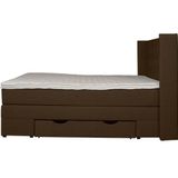 Places of Style Boxspringbett "Elegance", mit schöner Knopfheftung, in den Härtegraden H2 & H3, inkl. Schubladen
