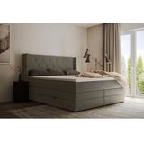 Places of Style Boxspringbett "Elegance", mit schöner Knopfheftung, in den Härtegraden H2 & H3, inkl. Schubladen