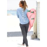 Elbsand Longsleeve "Tira", mit Logodruck hinten, Langarmshirt aus Baumwoll-Mix, sportlich-casual