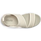 Lascana Sandalen Zomerschoen Sandalette, zomerschoen van elastisch textiel bijzonder licht VEGAN