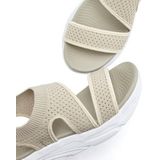 Lascana Sandalen Zomerschoen Sandalette, zomerschoen van elastisch textiel bijzonder licht VEGAN