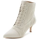 LASCANA Schnürstiefelette, in sexy Spitzen Optik, Stiefel