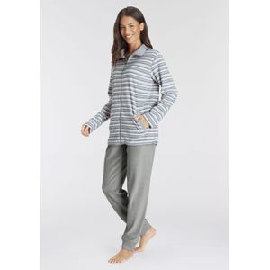Vivance Dreams Pyjama, (2 tlg.), aus weichem Frottée mit Reißverschluss