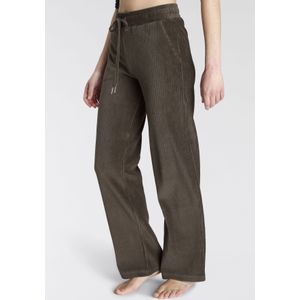 Vivance Homewearhose, mit breiter elastischen Cord Struktur, Loungewear