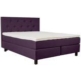INOSIGN Boxspringbett "Alenika", mit LED - Beleuchtung, mit Taschen-Federkernmatratze