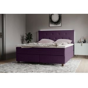 INOSIGN Boxspringbett »Alenika«, mit LED - Beleuchtung, mit Taschen-Federkernmatratze