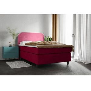 Places of Style Boxspring Marausa met pocketveringsmatras, met decoratieve opstaande naad