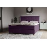INOSIGN Boxspringbett "Alenika", mit LED - Beleuchtung, mit Taschen-Federkernmatratze