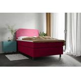 Places of Style Boxspringbett "Marausa", mit Taschen-Federkernmatratze, mit dekorativer Kedernaht