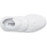 Lascana Sneakers Vrijetijdsschoen, lage schoen met klittenband superlicht VEGAN