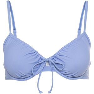 Look - Beugelbikini - Rookblauw - Recycling-polyamide