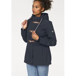 Polarino Softshelljacke für Übergangszeiten, atmungsaktiv, winddicht, wasserabweisend