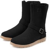 Elbsand Winterstiefel Boots,Winterstiefelette,Leder, wind- & wasserabweisende Tex-Membran