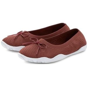 Lascana Sneaker ballerina's Slipper, lage schoen, slip-on sneaker ultralicht VEGAN