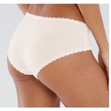 Hipster - Crème - Katoen - Nauwsluitend, Heupmodel