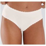 Hipster - Crème - Katoen - Nauwsluitend, Heupmodel