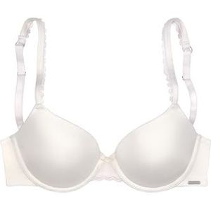 T-shirt BH - Crème - Microtouch - Naadloos met Versteviging