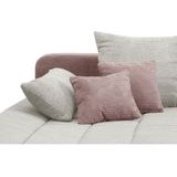 INOSIGN Ecksofa "Imola elegant und bequem, aktuelle Steppung im Sitz, L-Form", wahlweise mit Bettfunktion