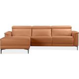 Places of Style Ecksofa Lund, L-Form, 261cm, man. o. elektr. Relaxfunktion (mit USB-A), und Kopfteilverstellung