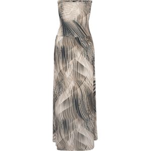 Lascana - Maxi-jurk - Alloverprint - Zomerjurk - Schoudervrij
