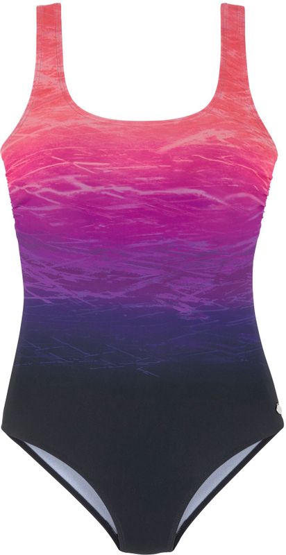 Lascana Badpak - Batikprint - Modellerend Effect