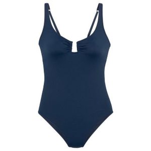 s.Oliver RED LABEL - Badpak - Nachtblauw - U-sluiting