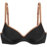 Bruno Banani Bügel-Bikini-Top "Milano", mit kupferfarbenen Paspeln