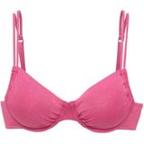 Lascana Beugelbikinitop Glitter met geweldige glanseffect