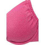 LASCANA - Bikinitop - Pink - Demi Cup - Balconette - Met Beugel