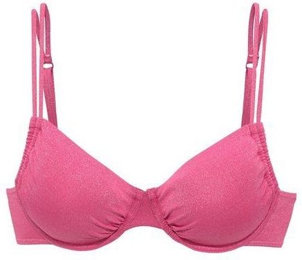 LASCANA - Bikinitop - Pink - Demi Cup - Balconette - Met Beugel