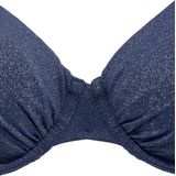 Beugelbikini - Nachtblauw - Glinstergaren - Gewatteerde Softcups