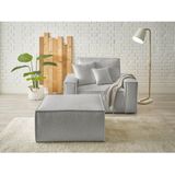 andas Loveseat "Finnley", (2 St.), Loveseat und Hocker im Set, passend zur Polster-Serie Finnley