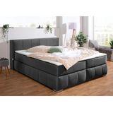 Guido Maria Kretschmer Home&Living Boxspringbett "Chelles", inkl. Topper, in XXL- Überlänge 220 cm, Unterbox mit feine Wölbung